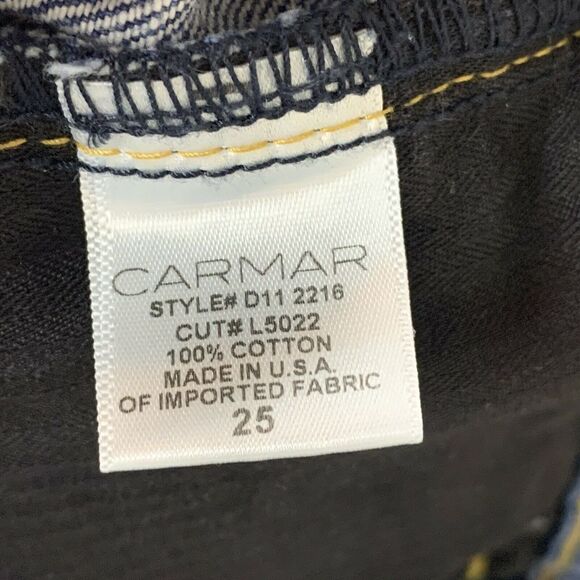 Carmar Jeans Blue Distressed Patch Jeans D112216‎ - Picture 10 of 10
